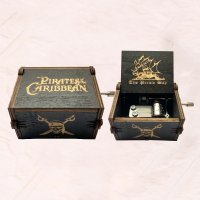 HD613 - Wooden Pirates Music Box